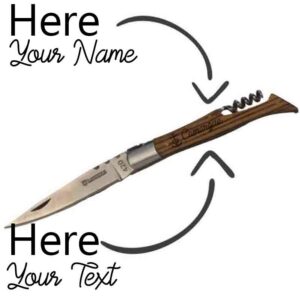 Knife - Folding with Corkscrew - Customizable - From 120 Pieces per Design
