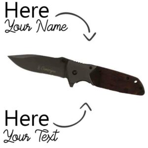 Knife - Folding with Blade Engraving – Customizable – From 120 Pieces per Design